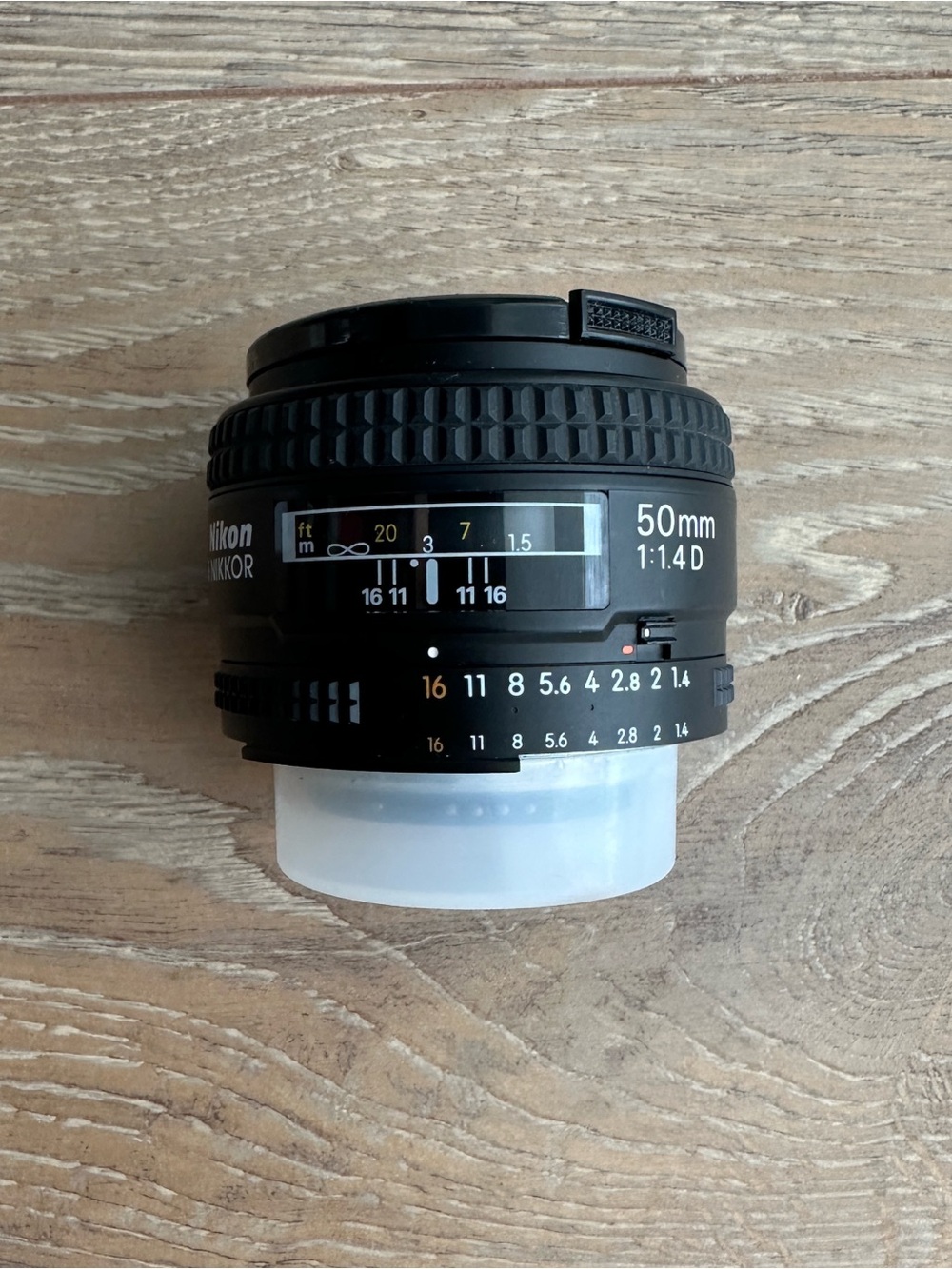 Nikon AF Nikkor 50mm f/1.4D Lens F Mount Camera Lens